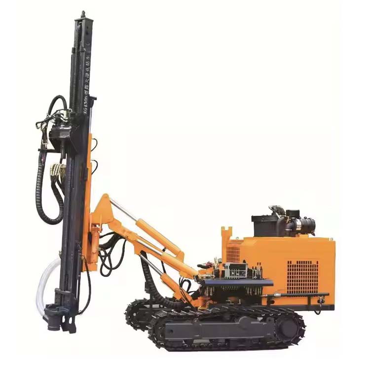 blasting ground hole Quarry Rock DTH Mining machine kaishan KG430