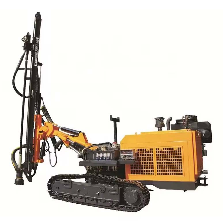 Portable Hydraulic Crawler Stone Drilling Machine For Blasting KG510