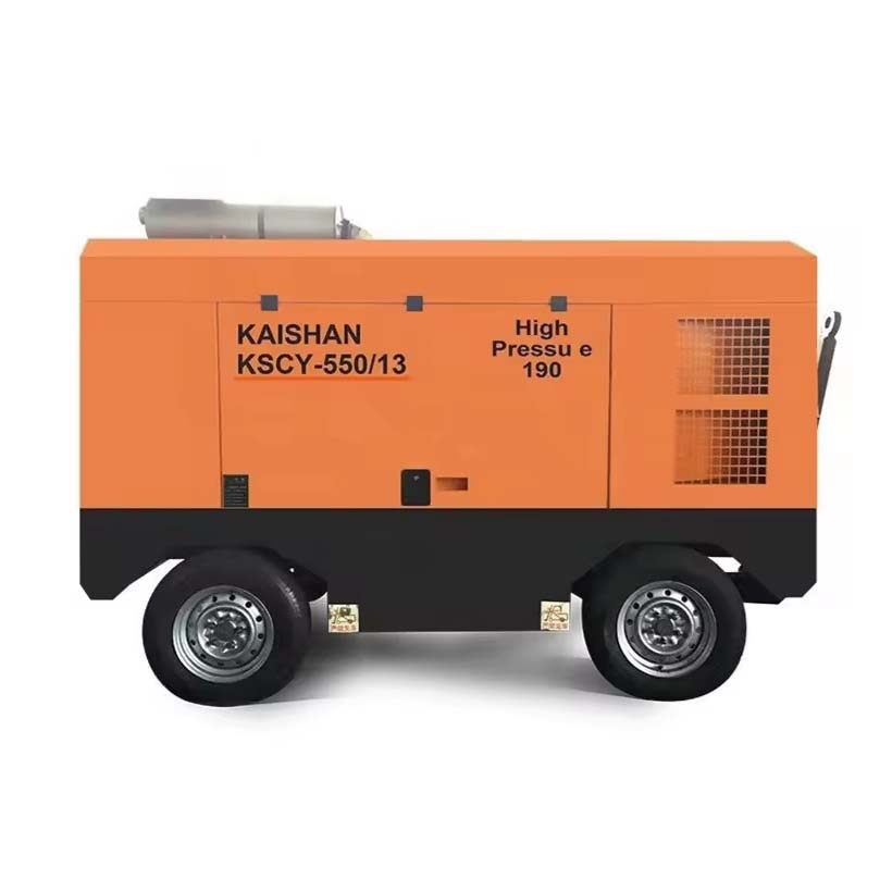 Mobile Screw Air Compressor for water well drilling KSCY-220