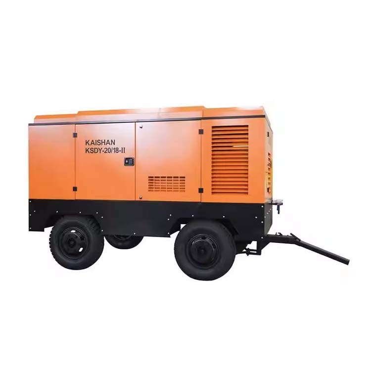 portable screw air compressor for Mining Blasting KSDY-13.6