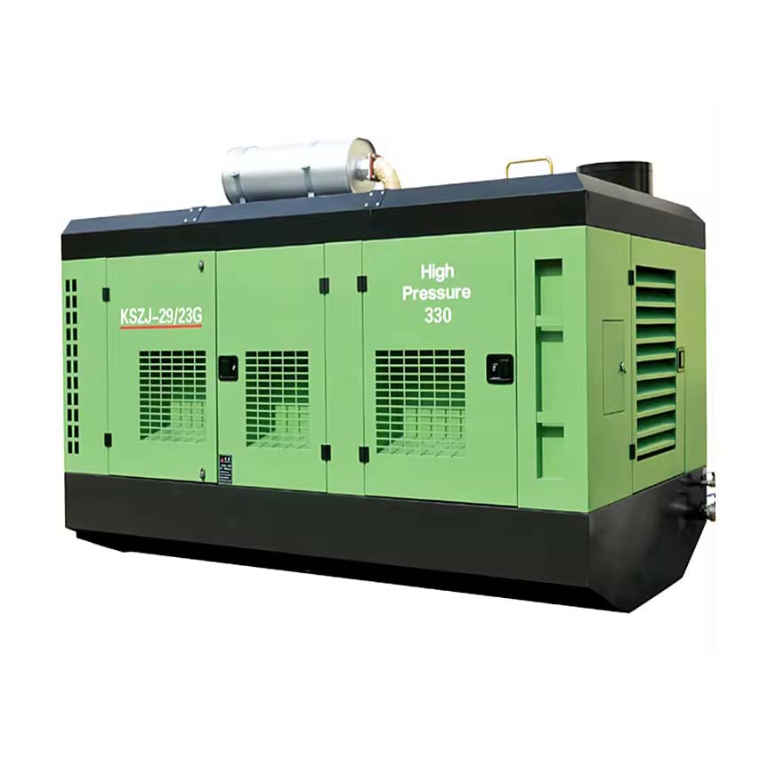 Stationary screw Air Compressor for well drilling diesel engine KSZJ-18