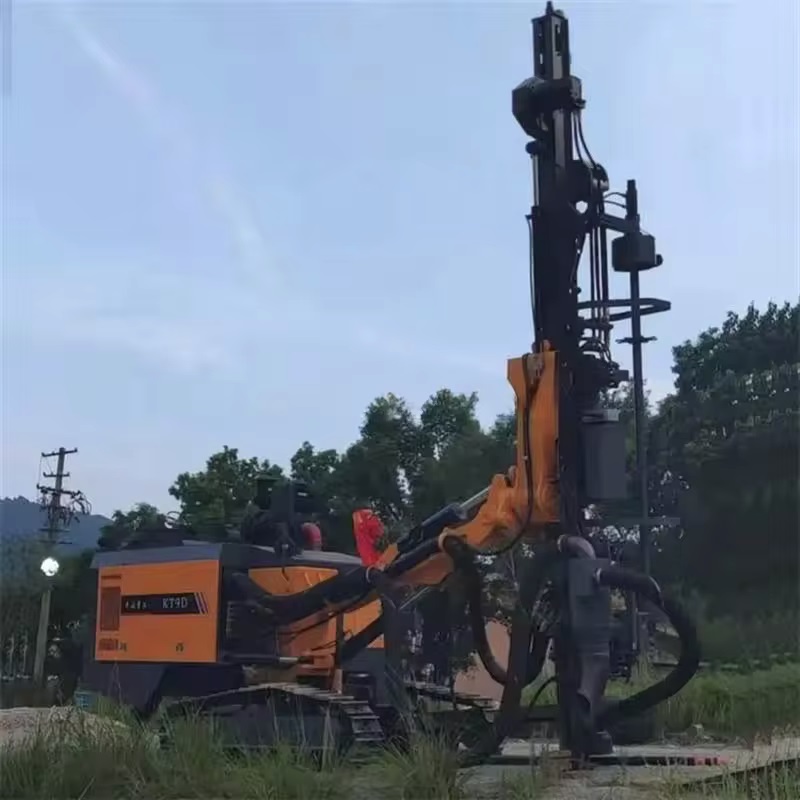Open hole drilling truck KT9D2