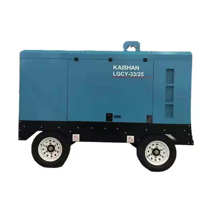 portable screw air compressor LGCY-11 for mining