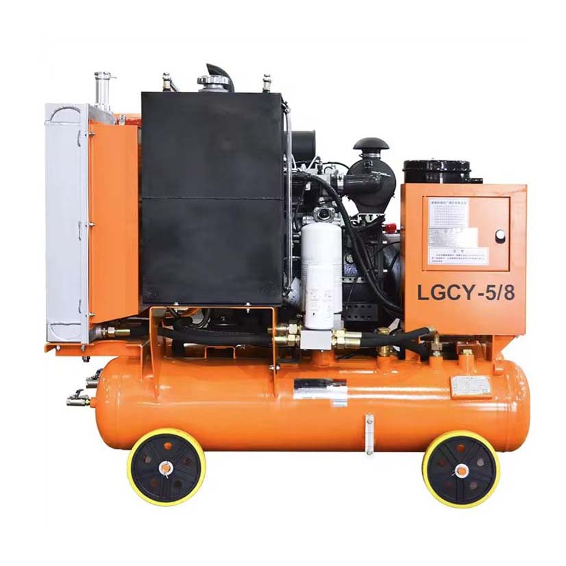 Portable screw air compressor LGCY52